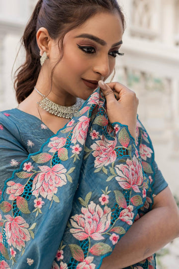 Pure Crush Silk Saree