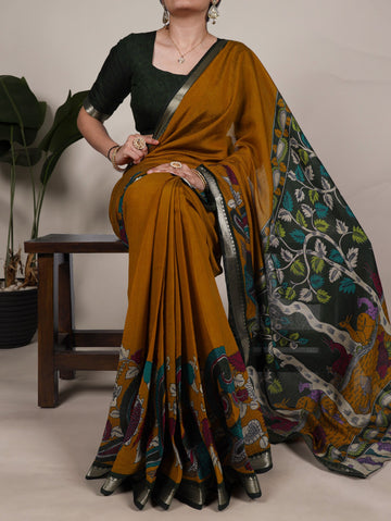 Kalamkari saree
