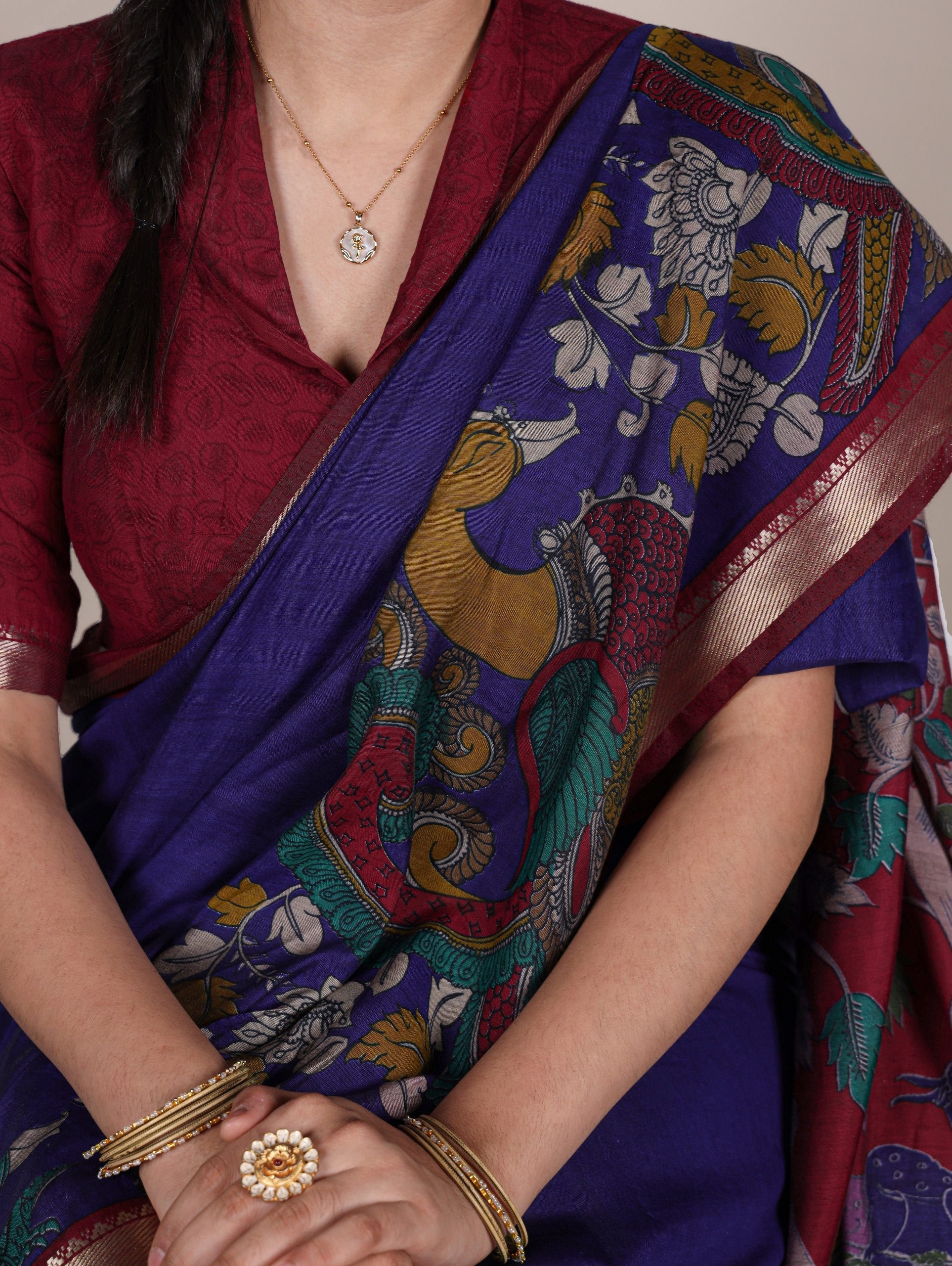 Kalamkari saree