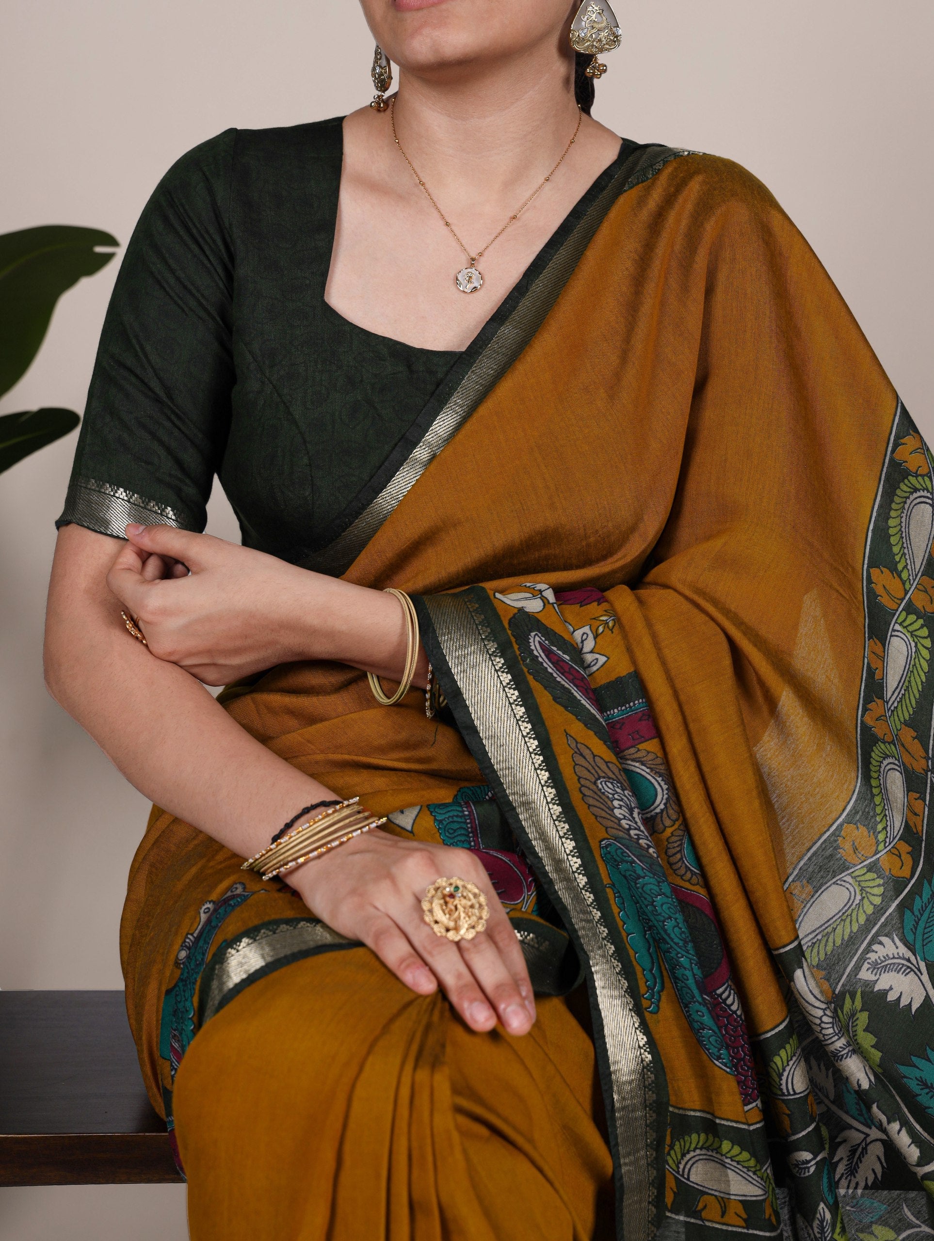 Kalamkari saree