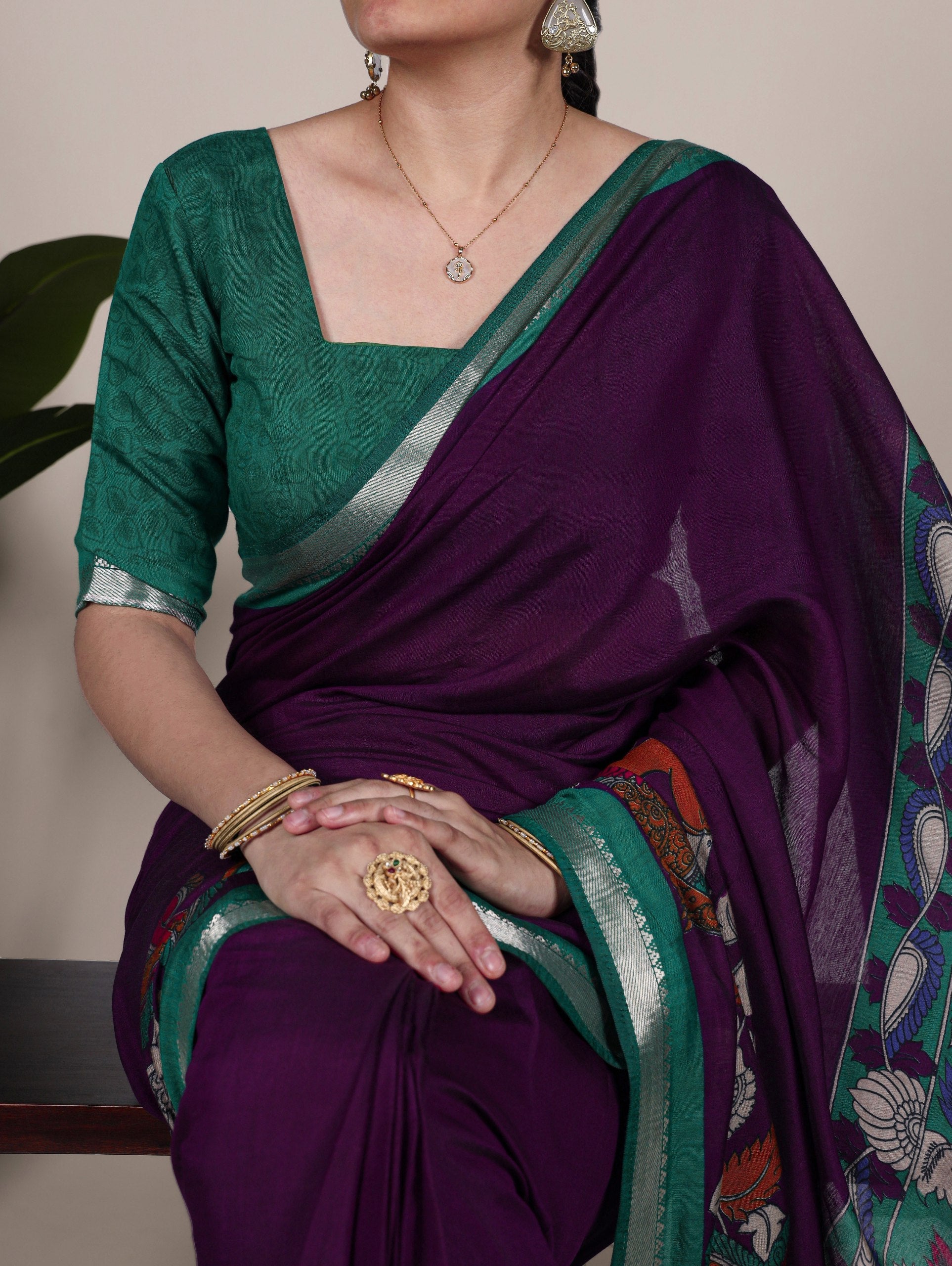 Kalamkari saree
