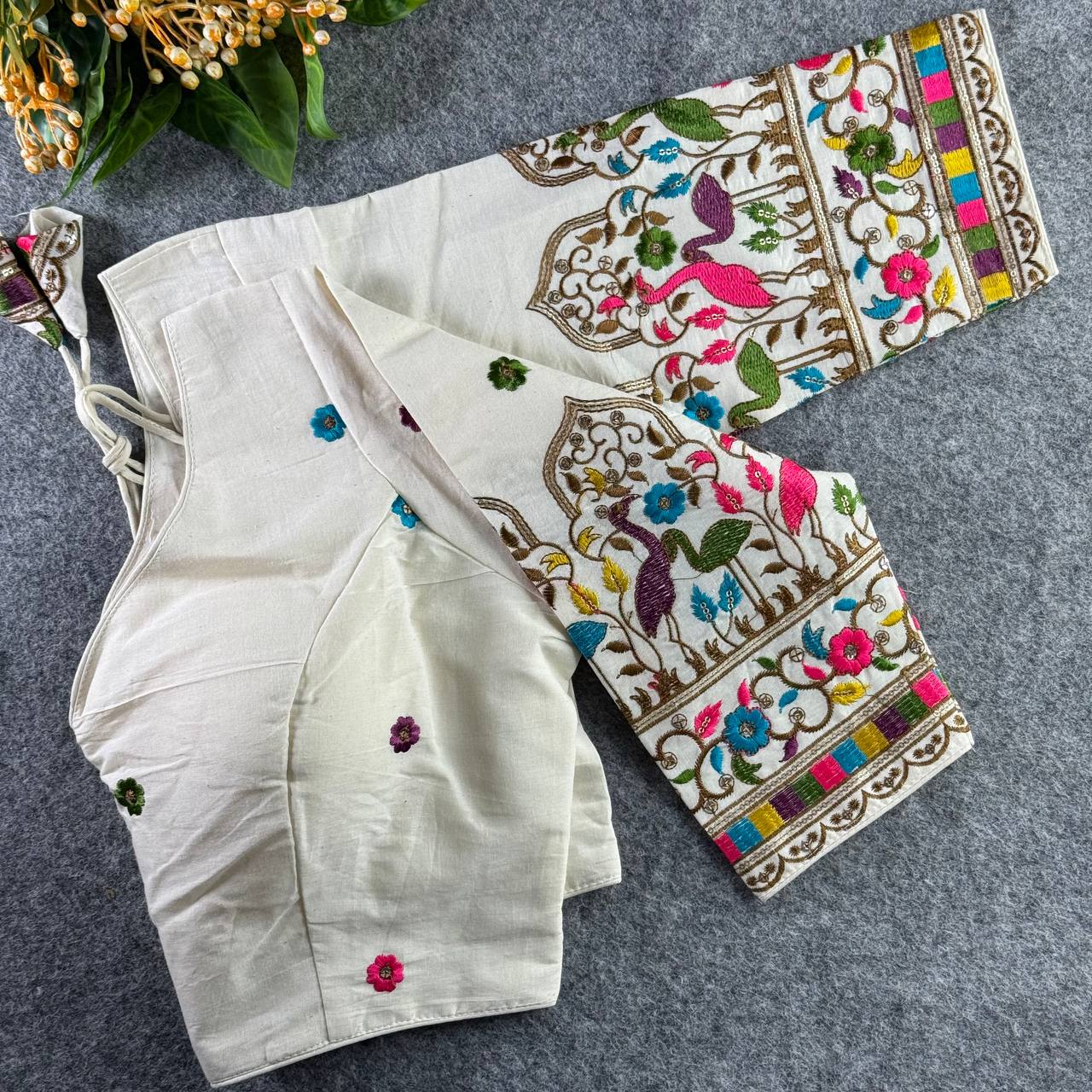 Pure khadi cotton Blouse