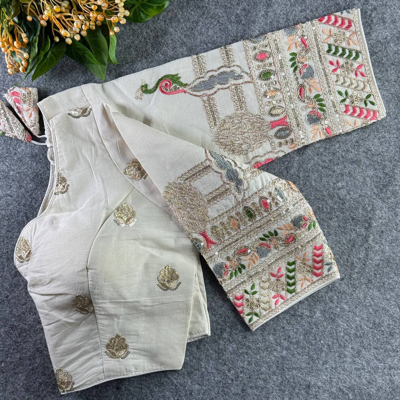 Pure khadi cotton Blouse