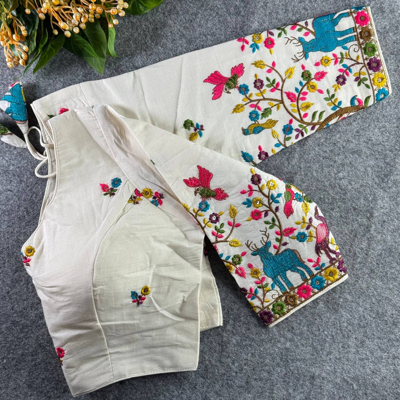 Pure khadi cotton Blouse