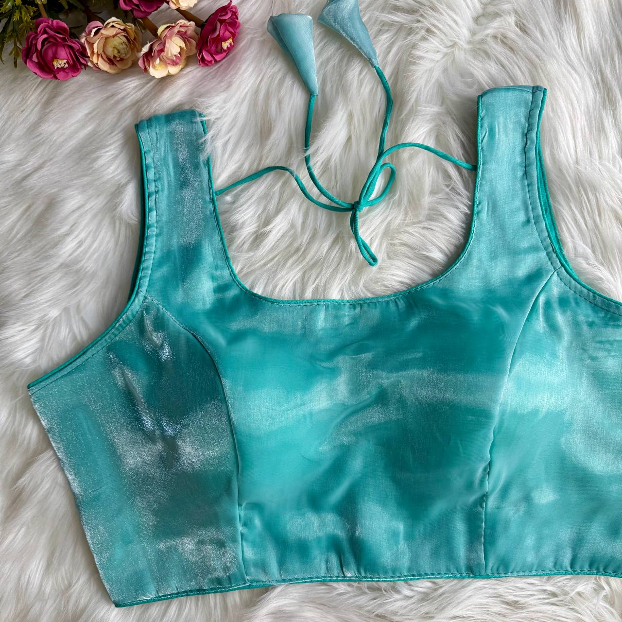 Zimmychoo fabric bollywood style blouse