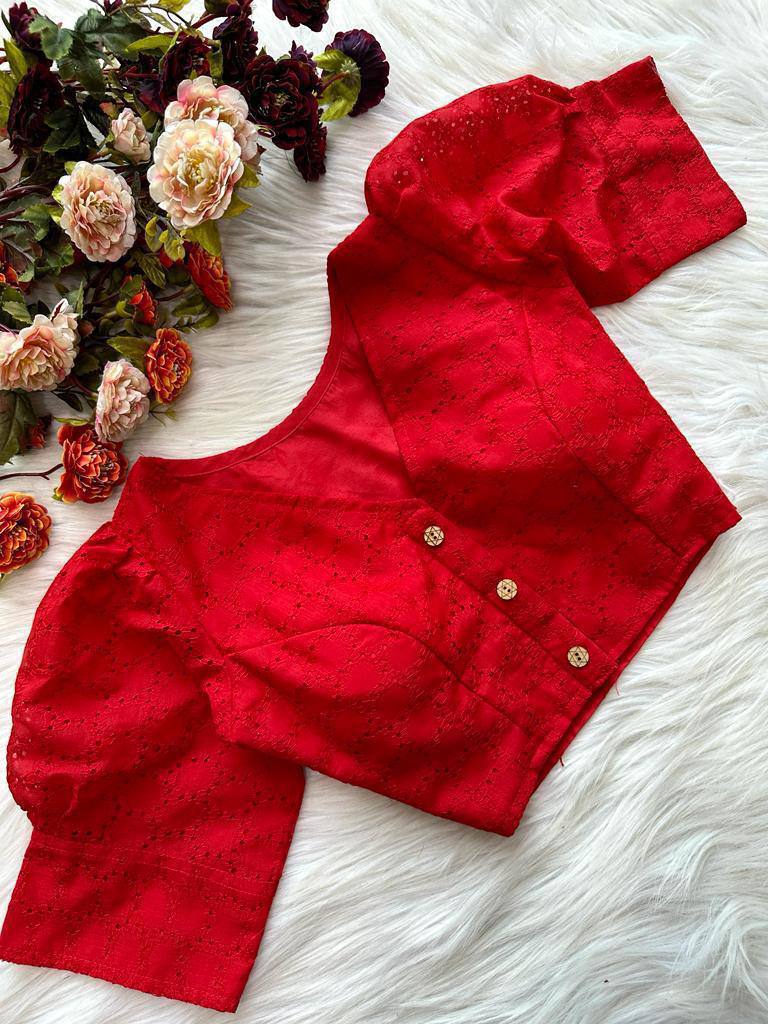 Pure cotton football designhakoba blouse