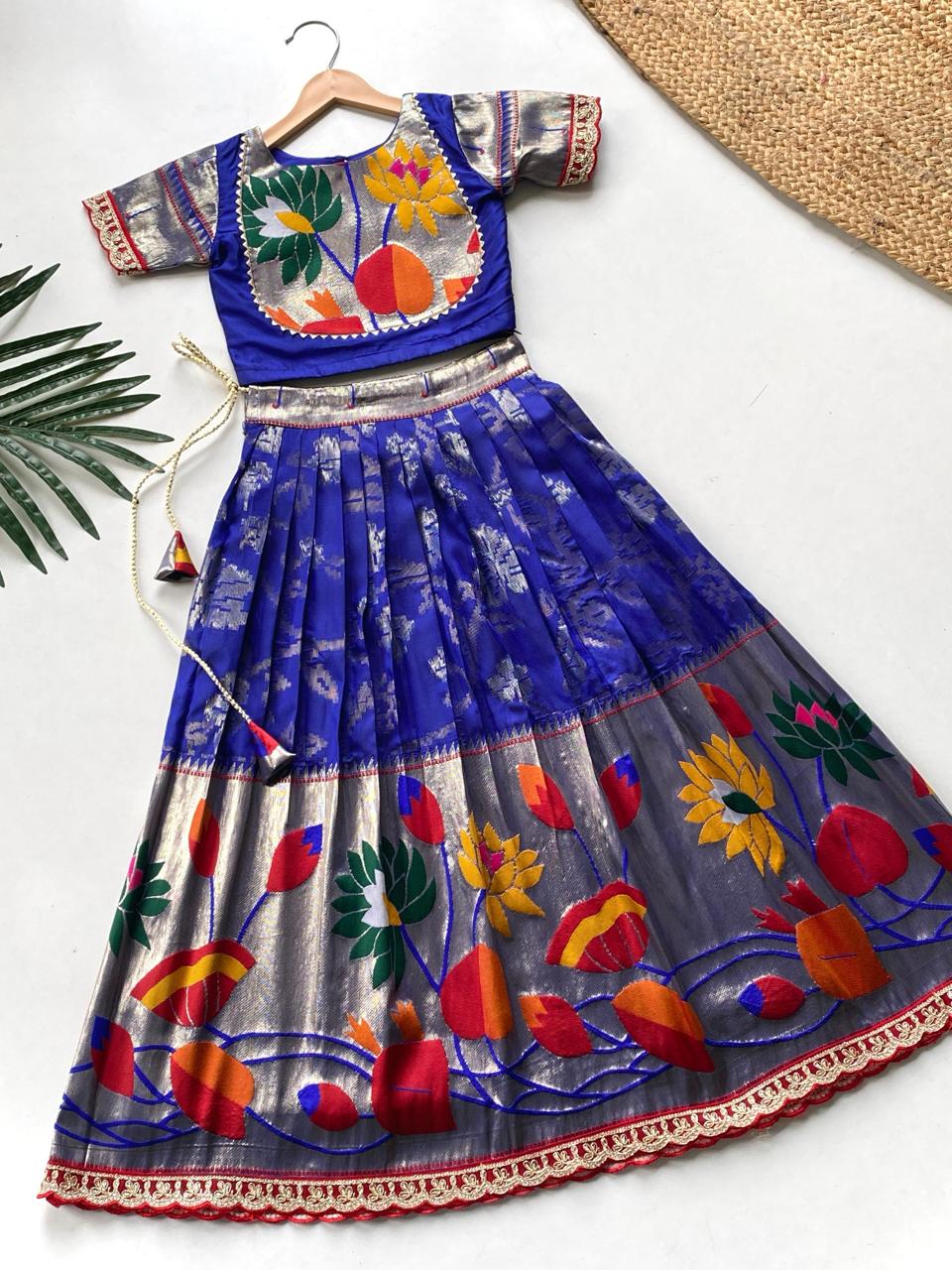Festive ready skirt and top