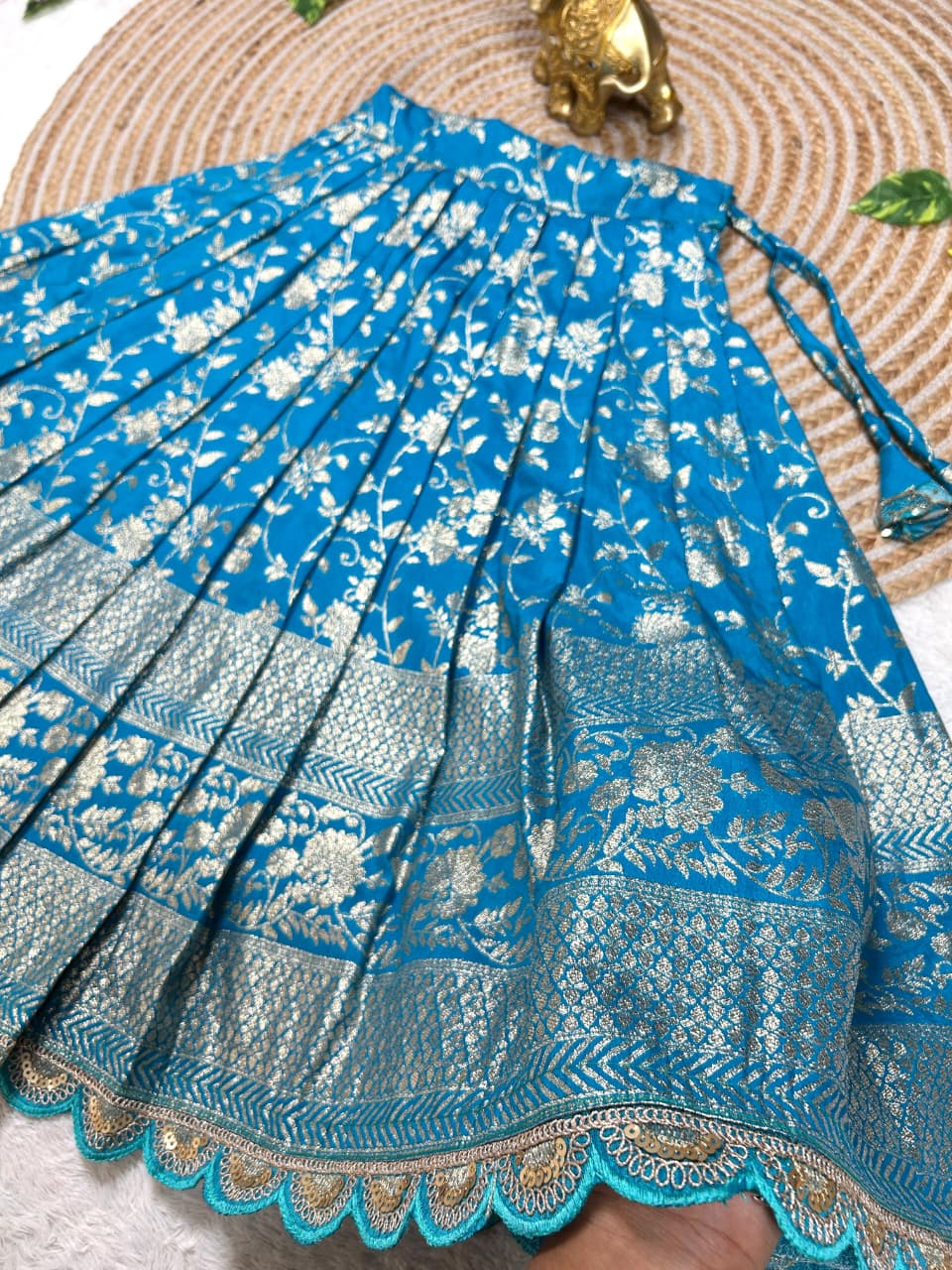 Crafted lehenga choli set