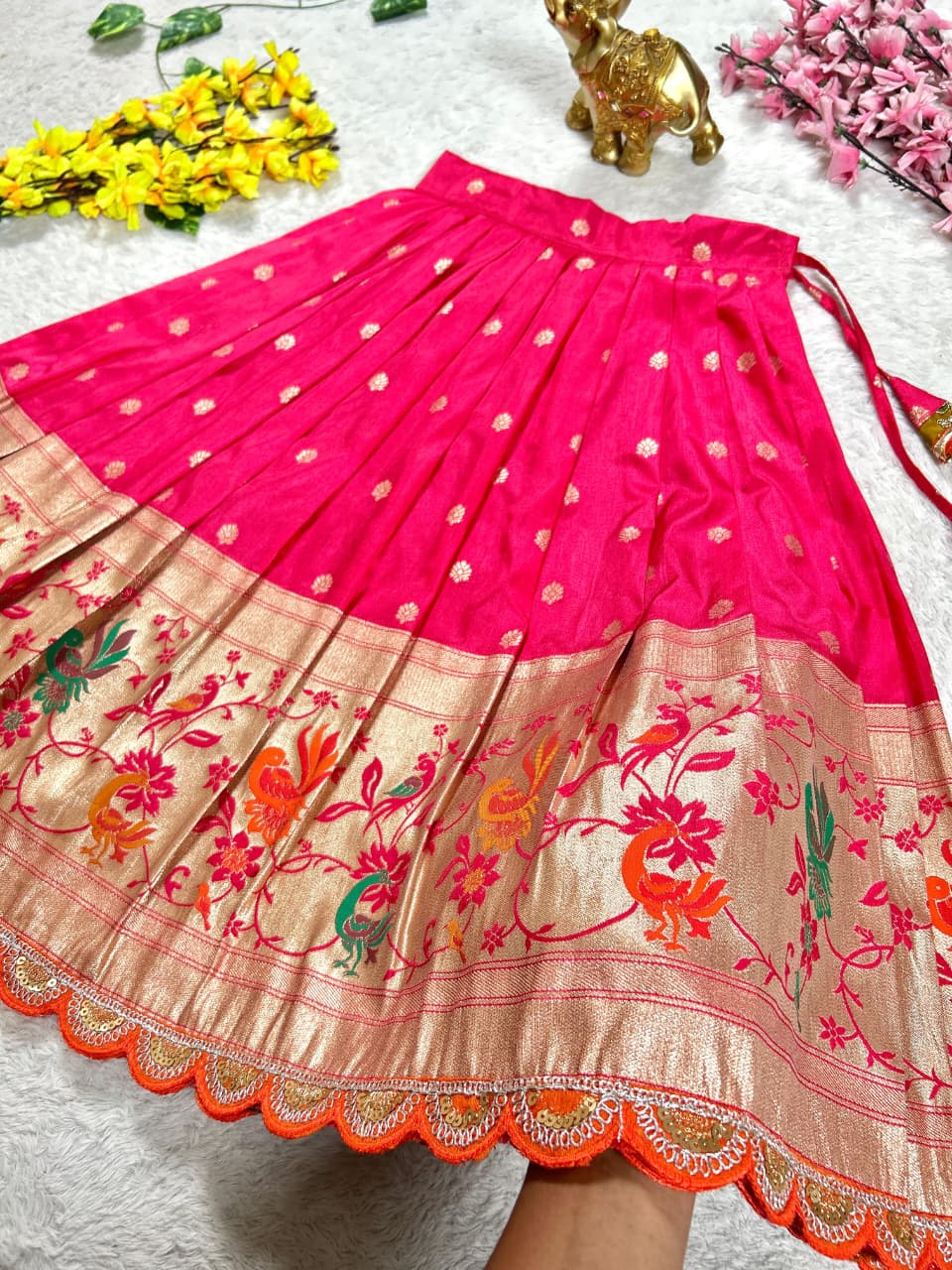 Crafted lehenga choli set