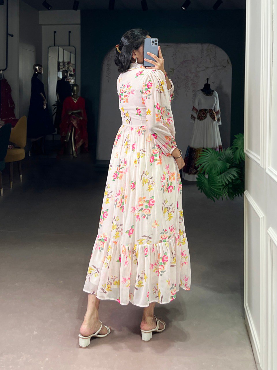 Georgette elegance frock