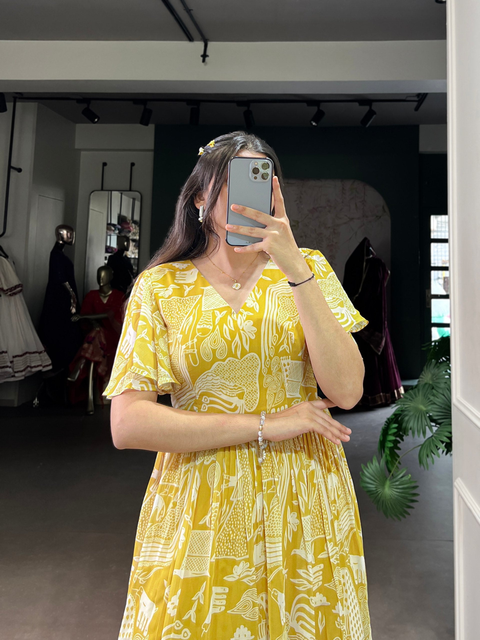 Georgette elegance frock