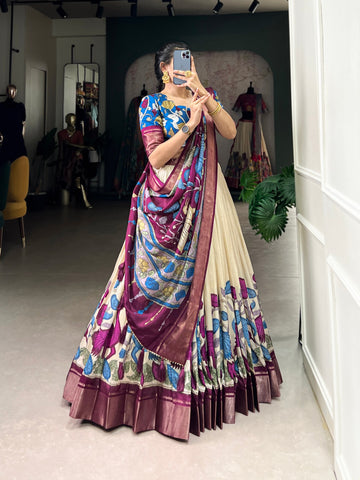 Kalamkari Lehenga