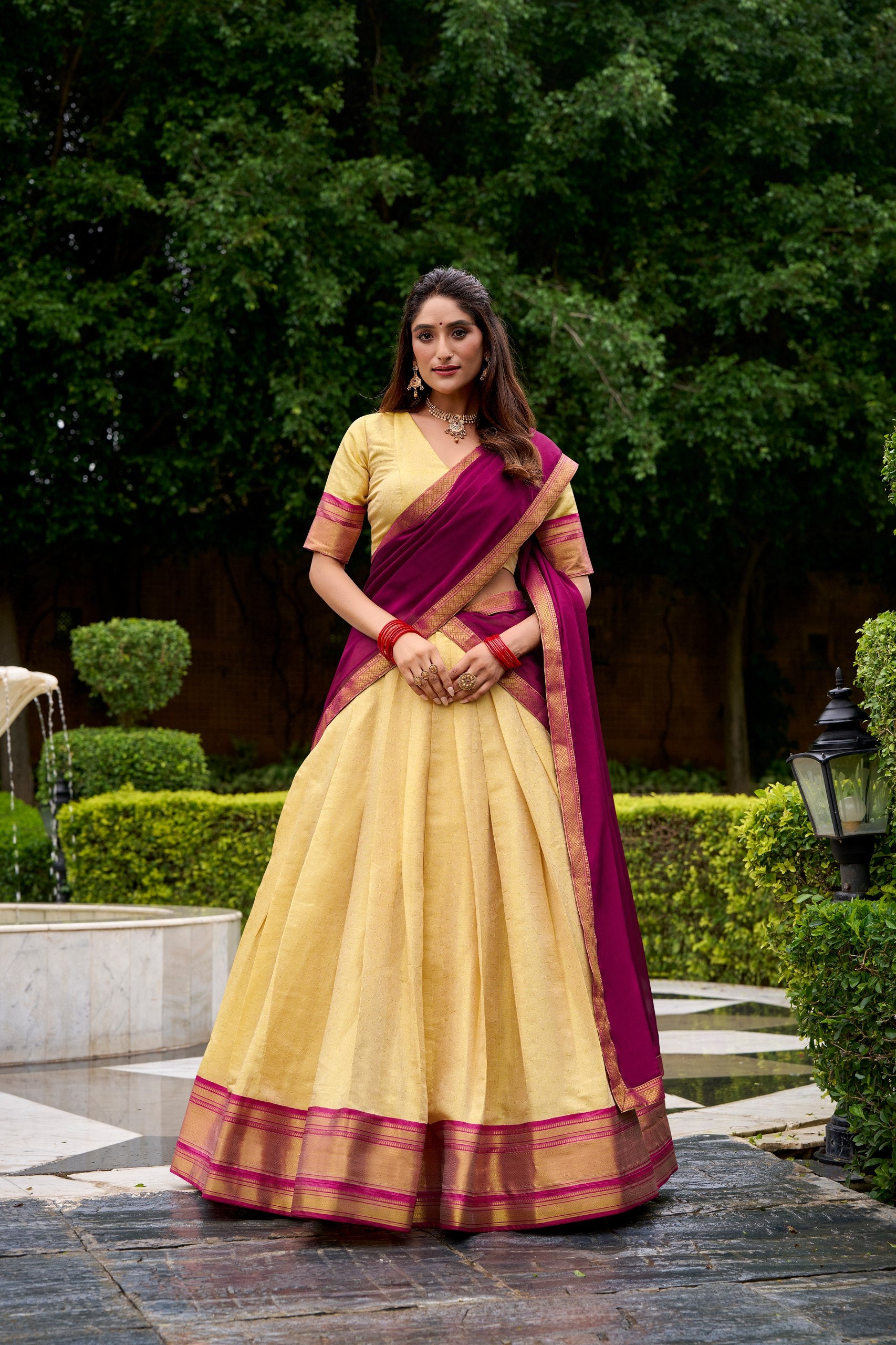 Kanchipuram Lehenga