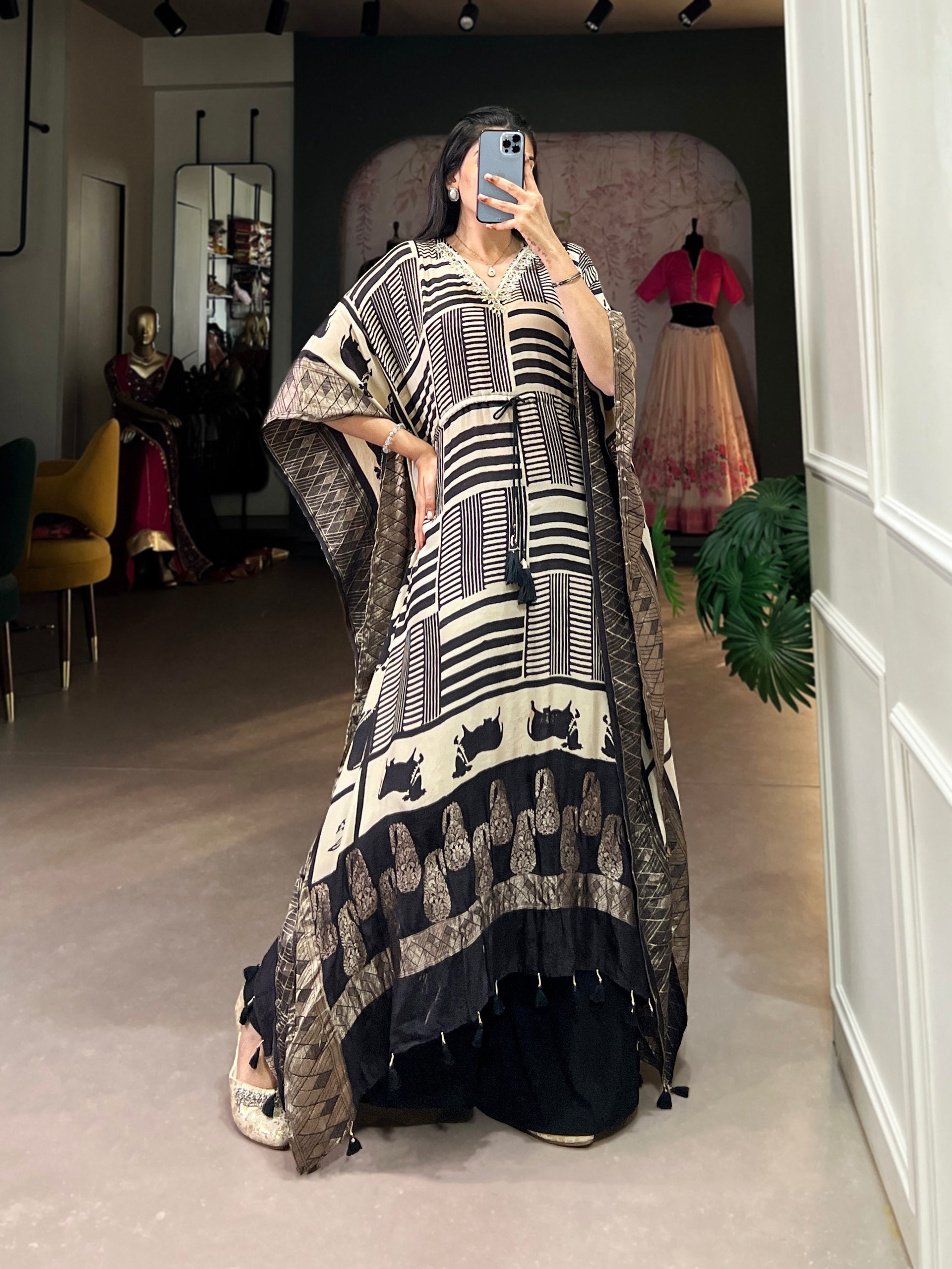Pure Viscose kaftan
