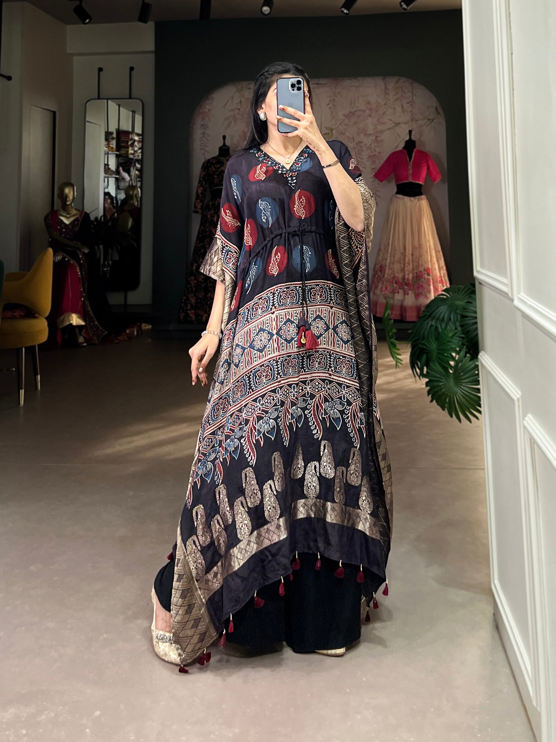 Pure Viscose kaftan