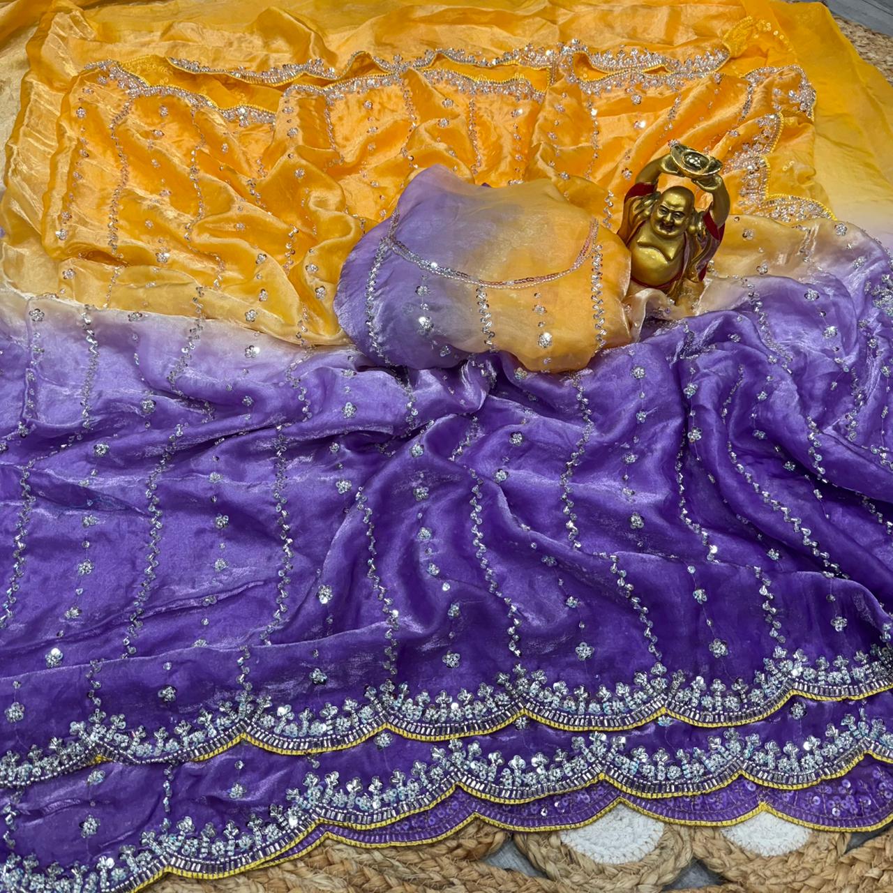 Pure Space Silk Saree