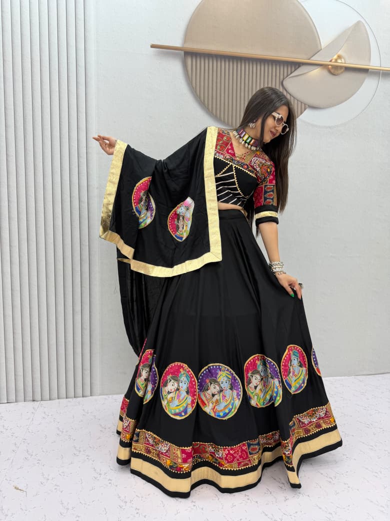 Navratri Special Pure Cotton Lehenga Choli