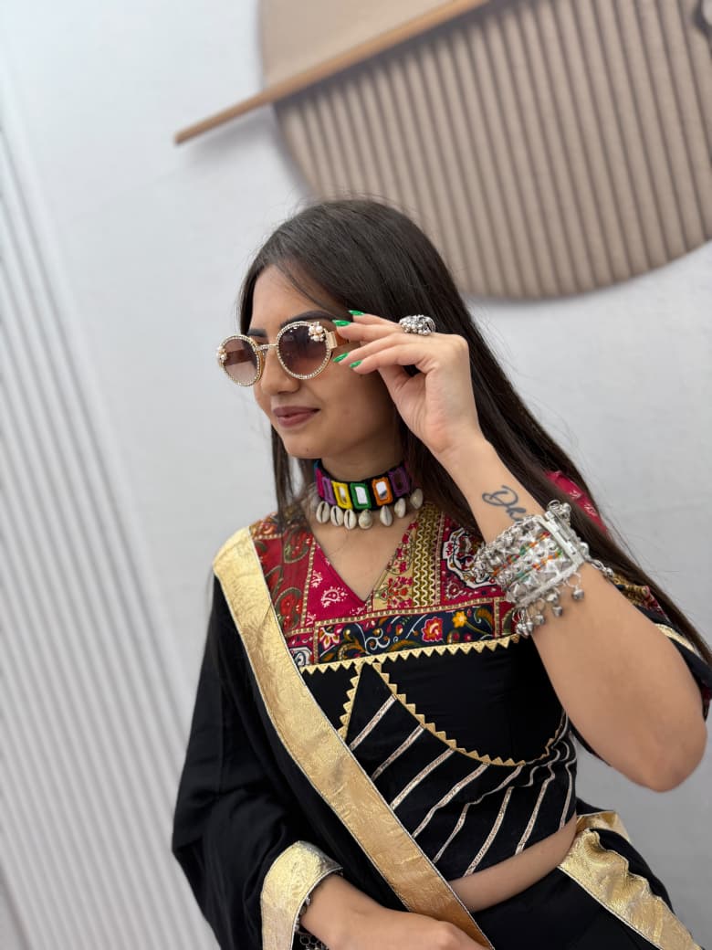 Navratri Special Pure Cotton Lehenga Choli