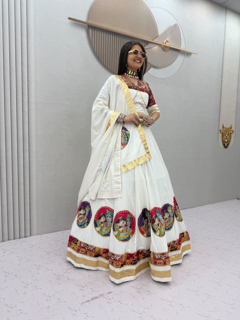 Navratri Special Pure Cotton Lehenga Choli