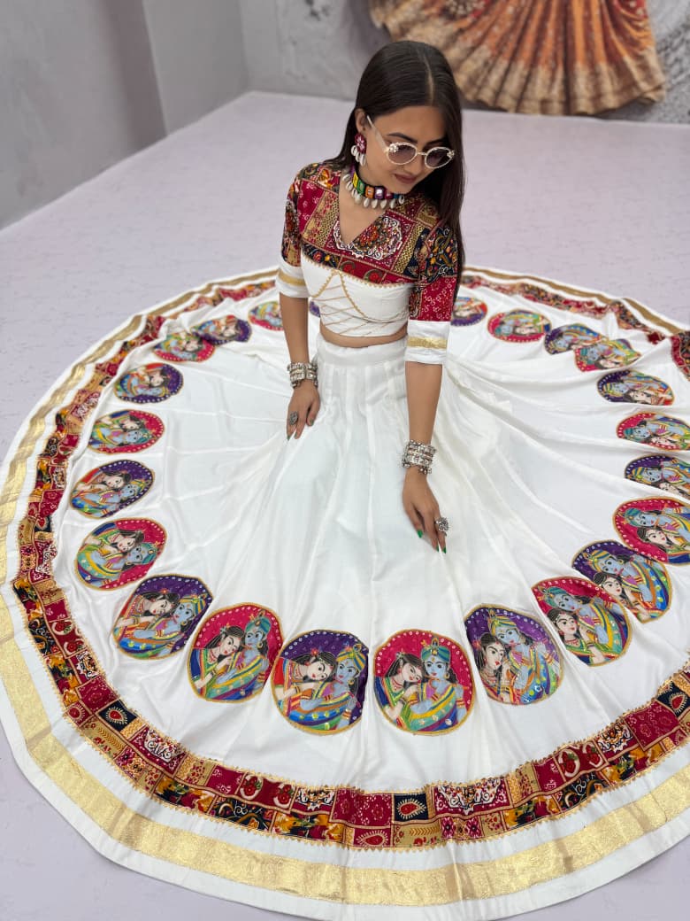 Navratri Special Pure Cotton Lehenga Choli