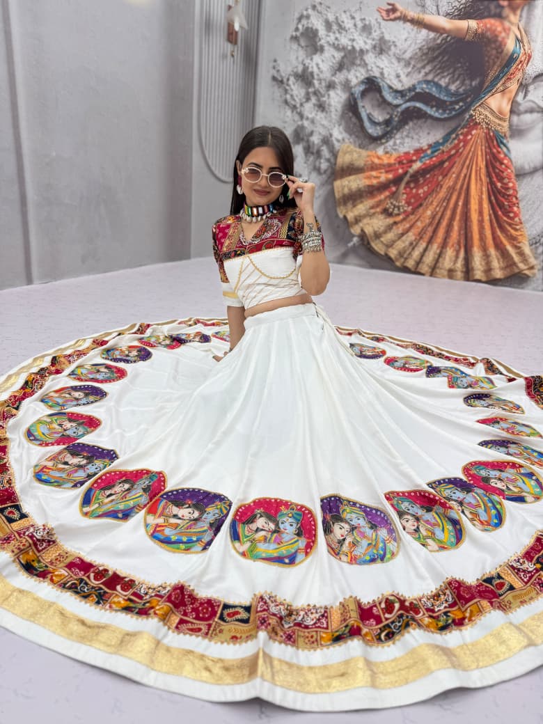 Navratri Special Pure Cotton Lehenga Choli