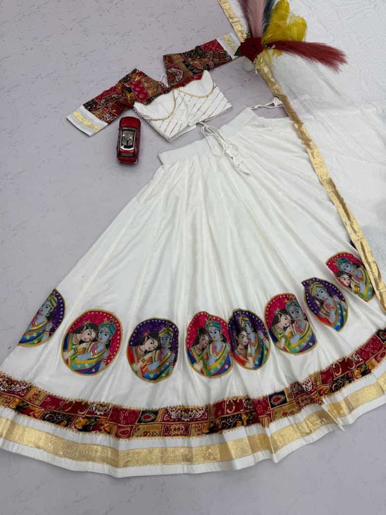 Navratri Special Pure Cotton Lehenga Choli