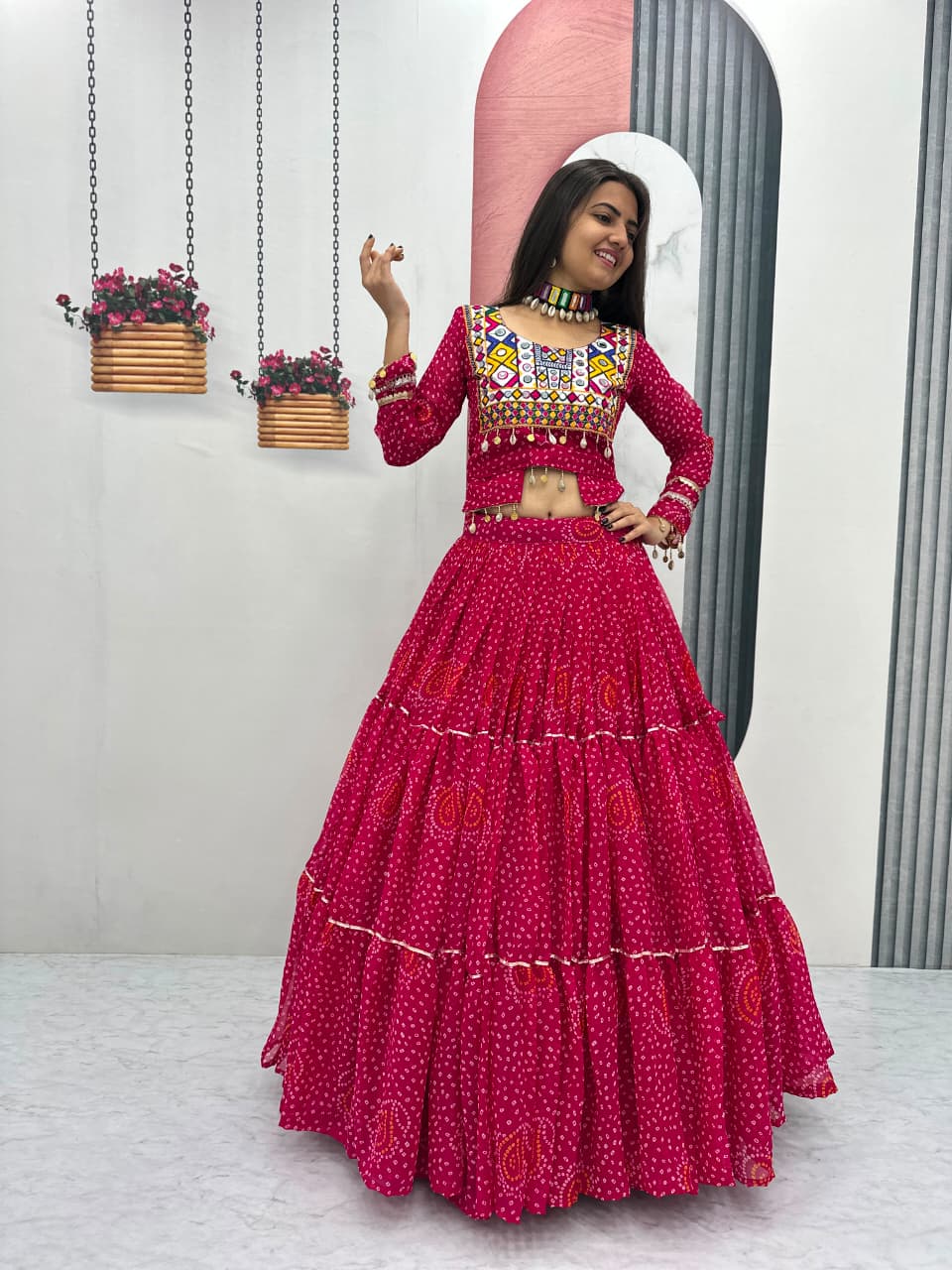 Navratri Special Lehenga Choli 👗💌🥢💃🏿