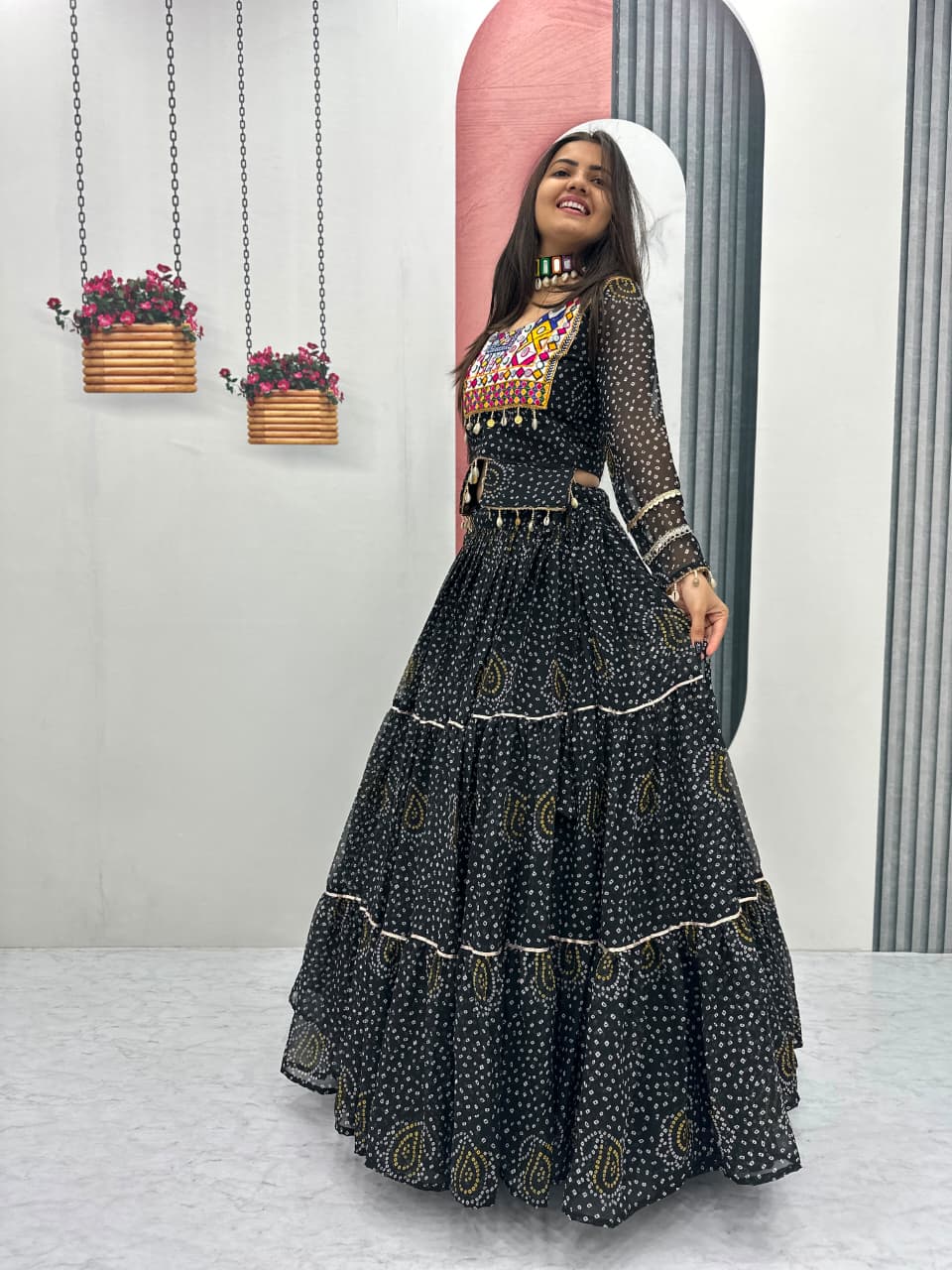 Navratri Special Lehenga Choli 👗💌🥢💃🏿