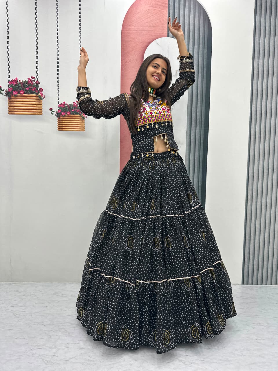 Navratri Special Lehenga Choli 👗💌🥢💃🏿