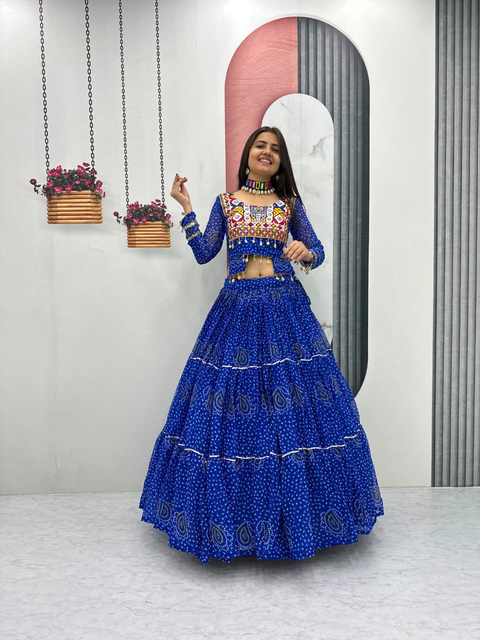 Navratri Special Lehenga Choli 👗💌🥢💃🏿