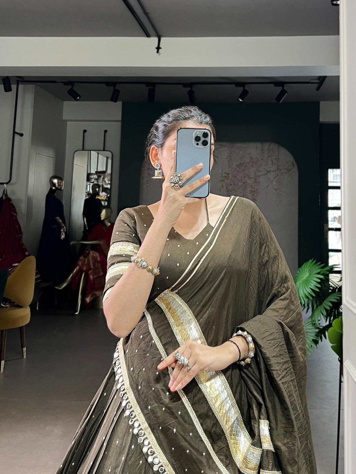 Chanderi classic lehenga