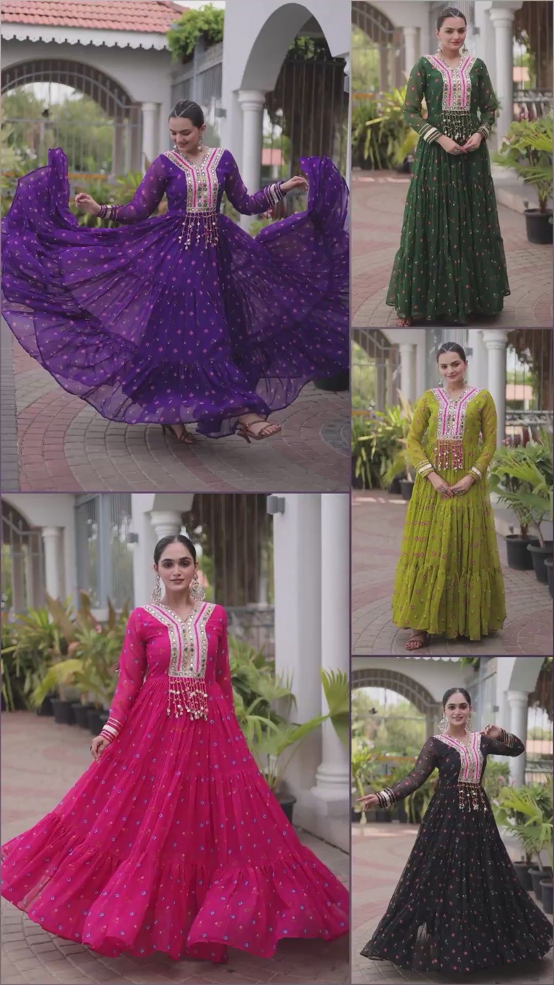 Navratri Gown