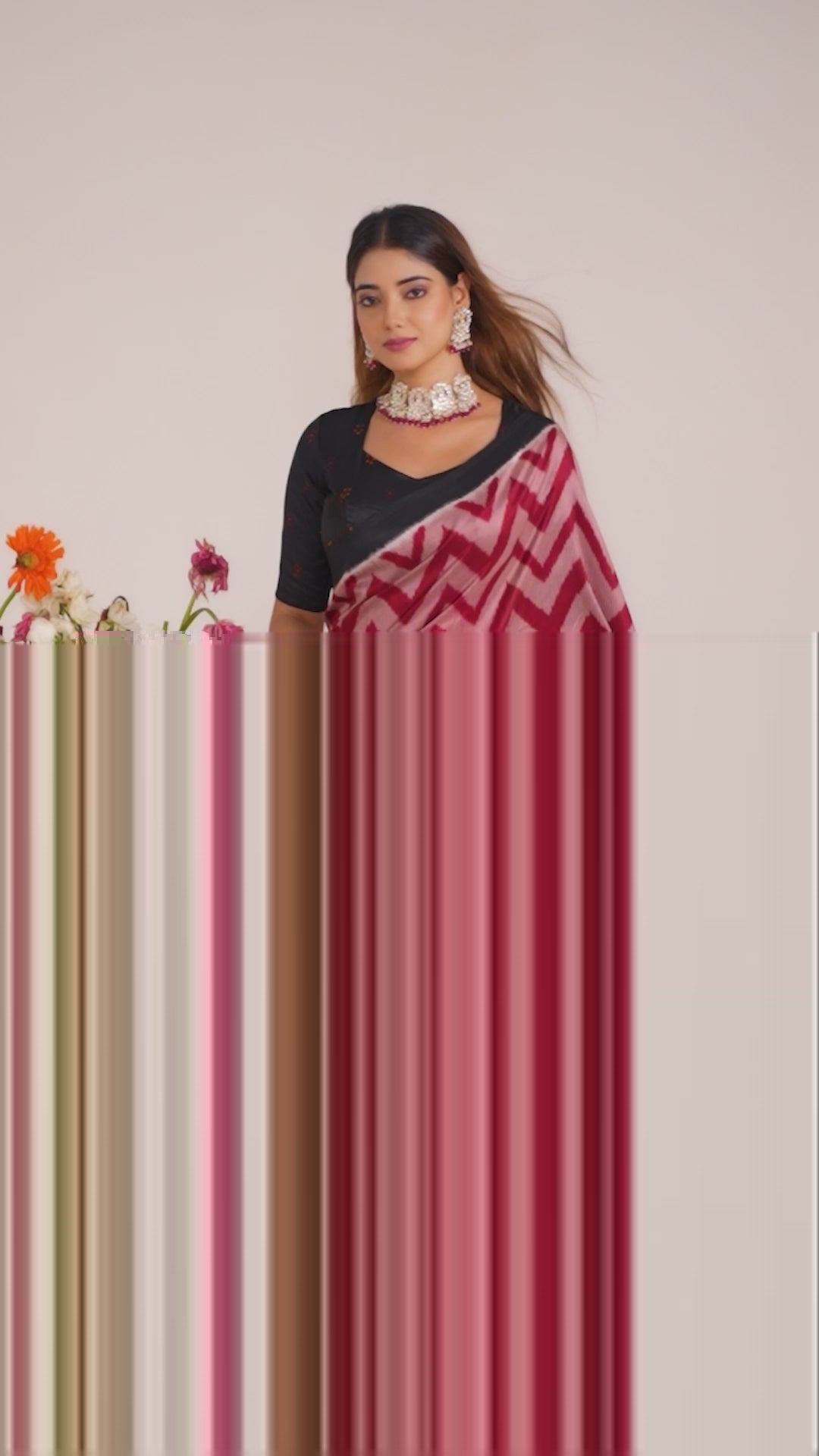 Tasar Silk Printed Saree