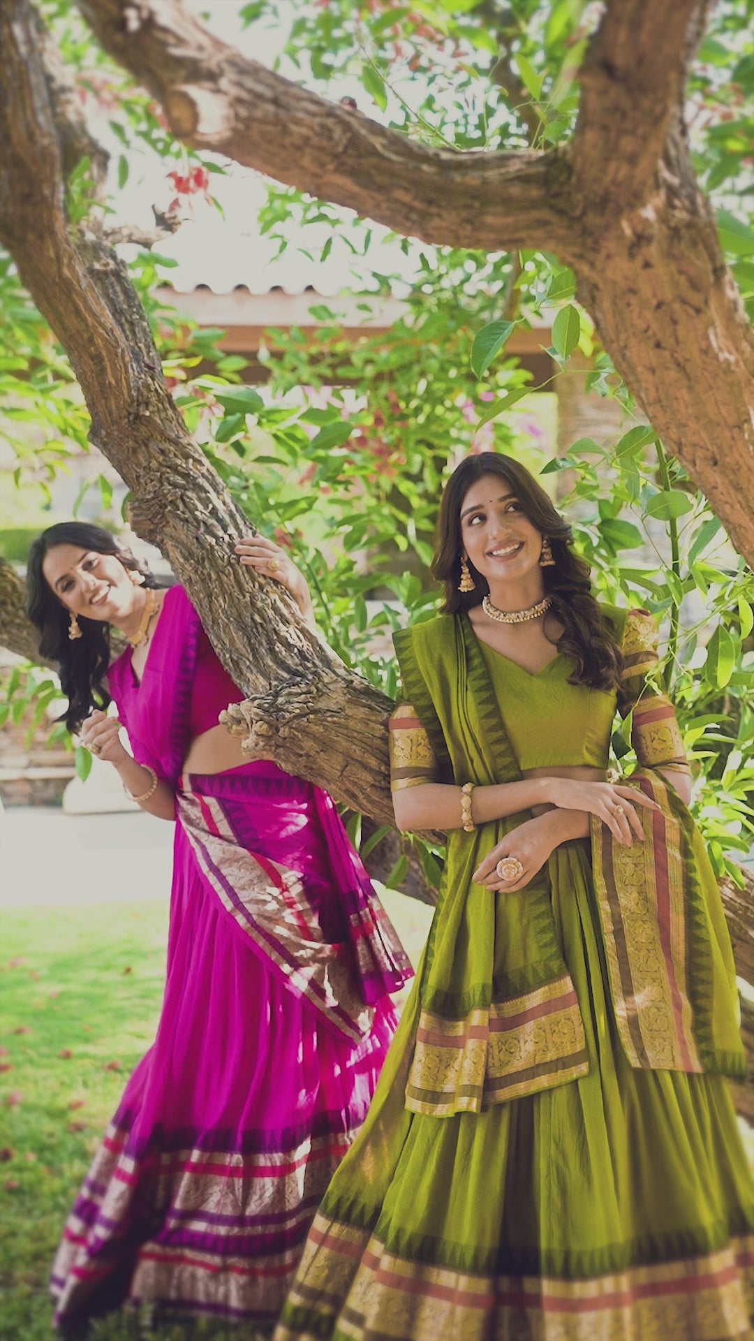 Pure Chanderi  Lehenga Choli