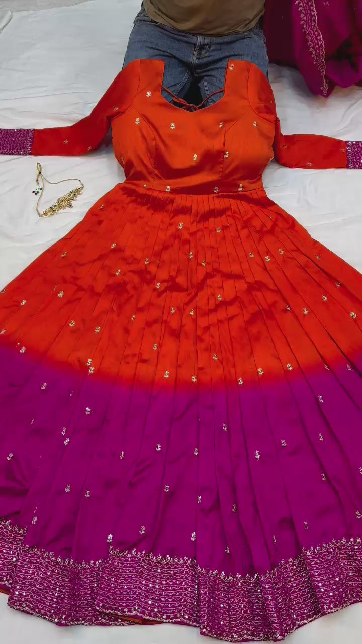 Designer Doli Silk Gown